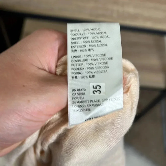 Free People tie waist mini dress in cocoa floral size XS - Picture 8 of 10